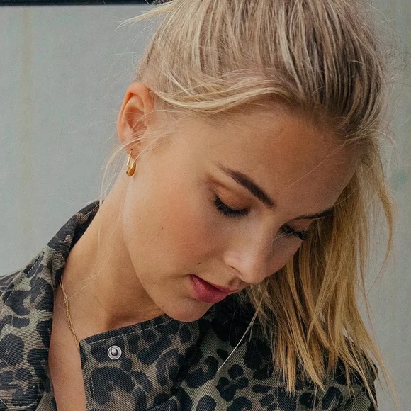 Avec Les Filles Olive Leopard Cotton Camo Cargo Jacket - Picture 3 of 16